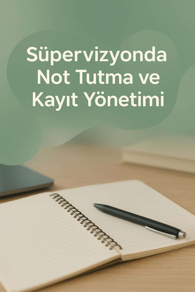 Süpervizyonda Not Tutma ve Kayıt Yönetimi