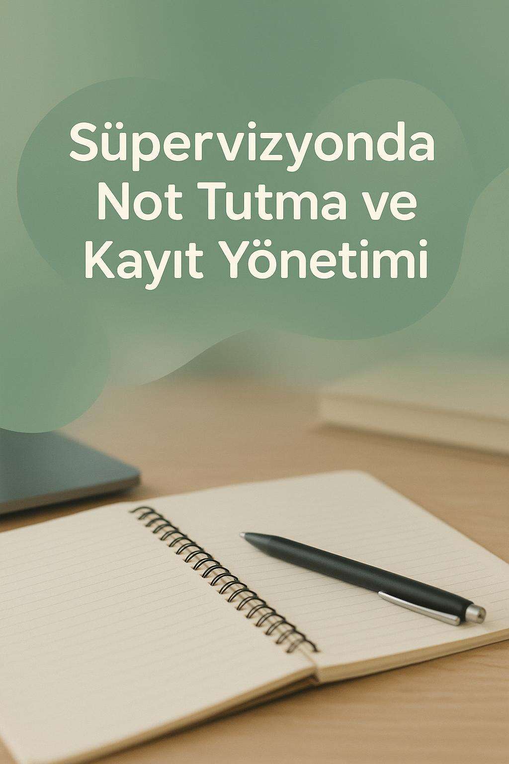 Ruh sağlığı uzmanları için süpervizyonnot tutma yöntemleri ve kayıt yönetimi ipuçları.