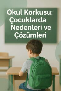 Okul Korkusu: Çocuklarda Nedenleri ve Çözümleri
