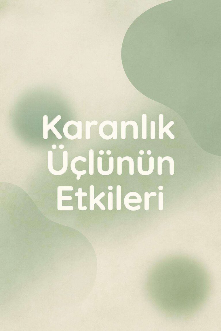 Karanlık Üçlü: Narsisizm, Makyavelizm, Psikopati